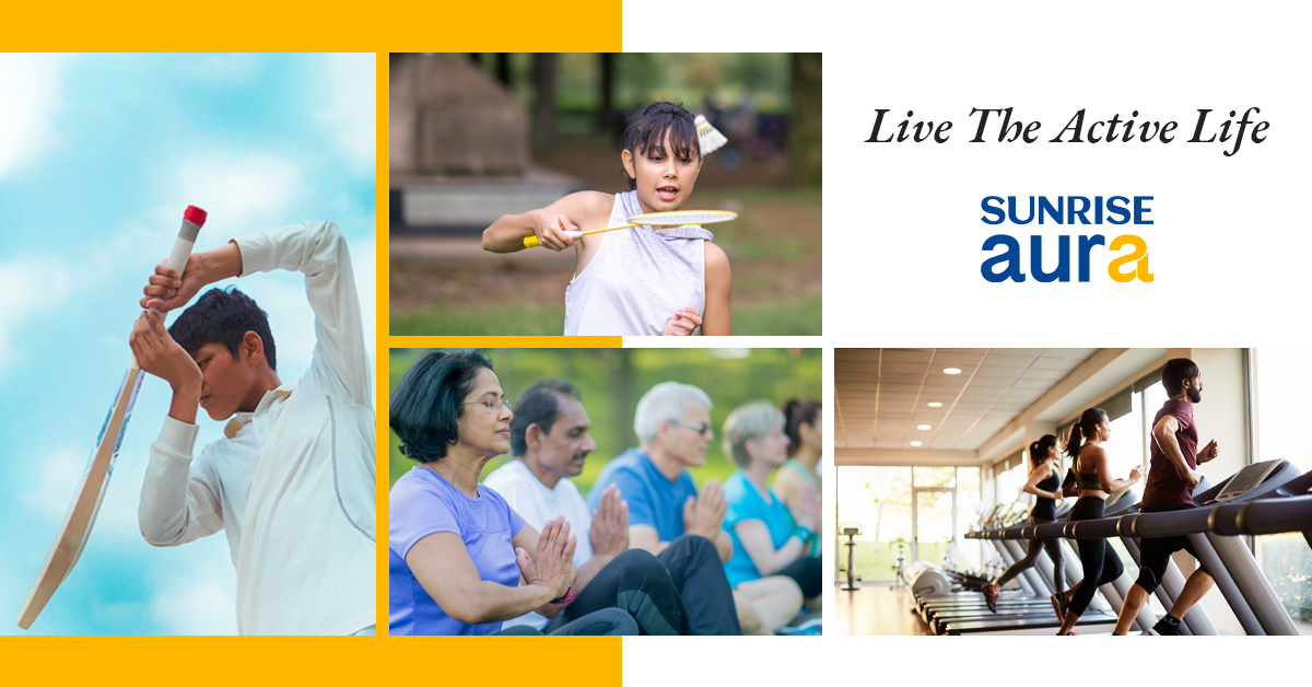 Live The Active Life At Sunrise Aura
